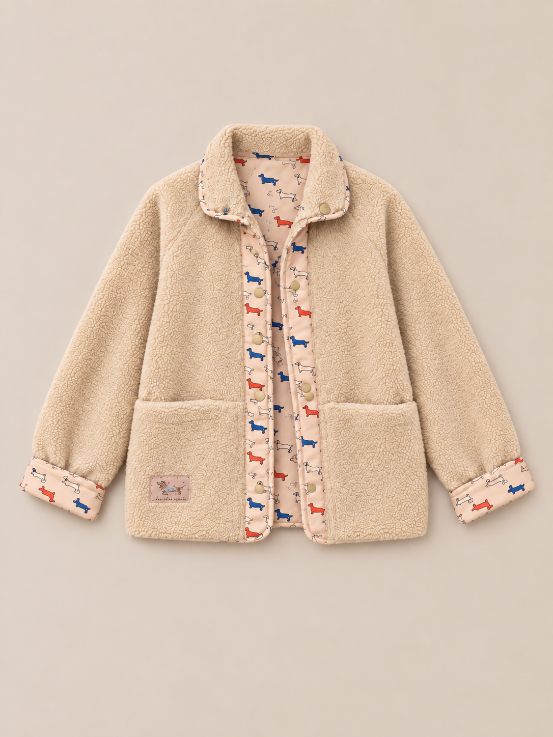 Wendejacke Dackel Love