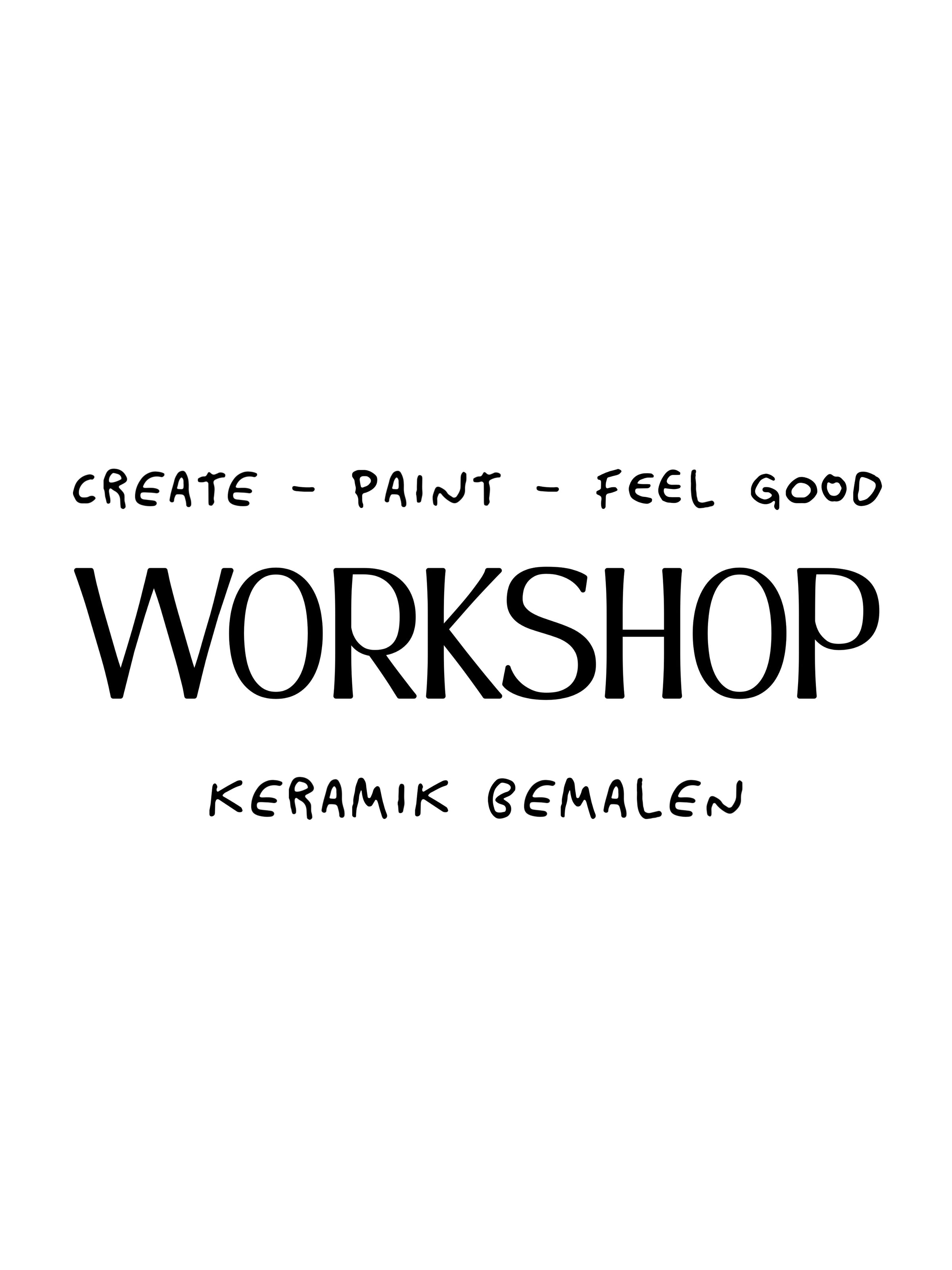 WORKSHOP: CREATE & PAINT KERAMIK BEMALEN