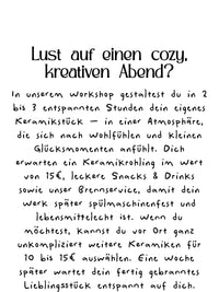 WORKSHOP: CREATE & PAINT KERAMIK BEMALEN