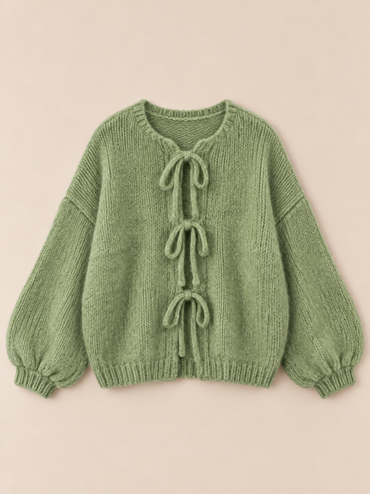 Soft Matcha Cardigan