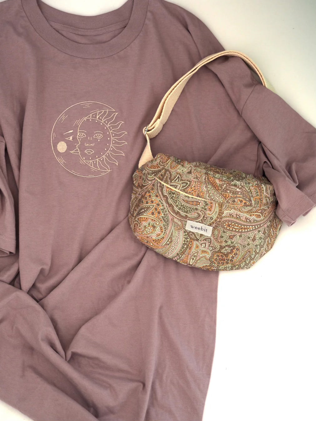 SUN&MOON LILAC | ORGANIC OVERSIZE SHIRT