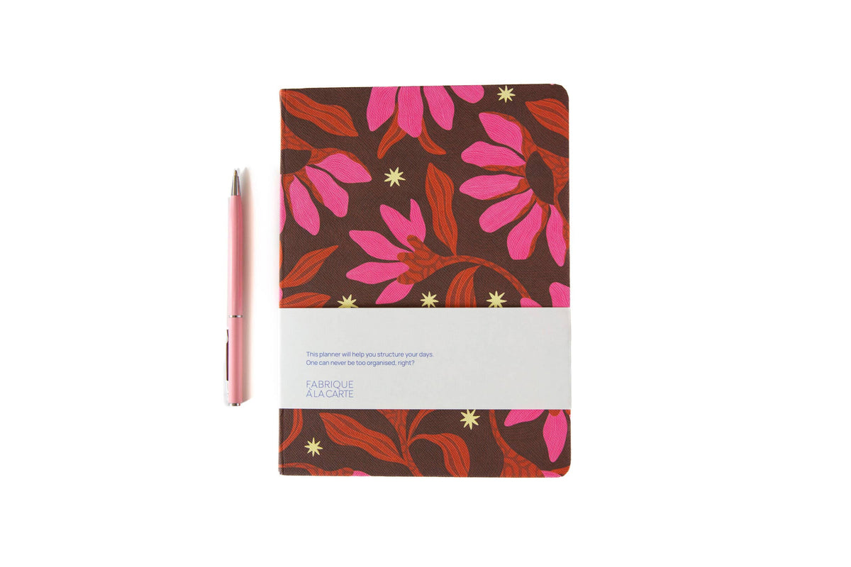 Fabrique-Tagebuch 2027 – Pinke Blumen