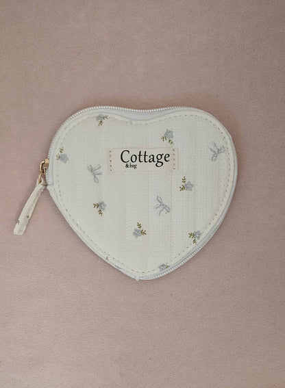 Herzchen Portemonnaie Cotton