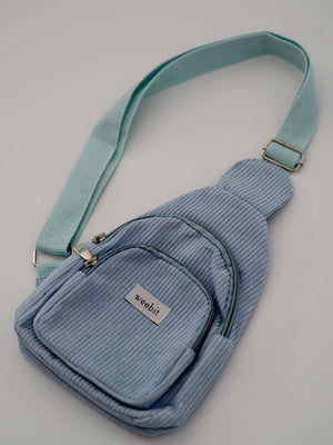 BASIC CORD BAG | HELLBLAU