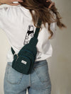 BASIC CORD BAG | PETROL