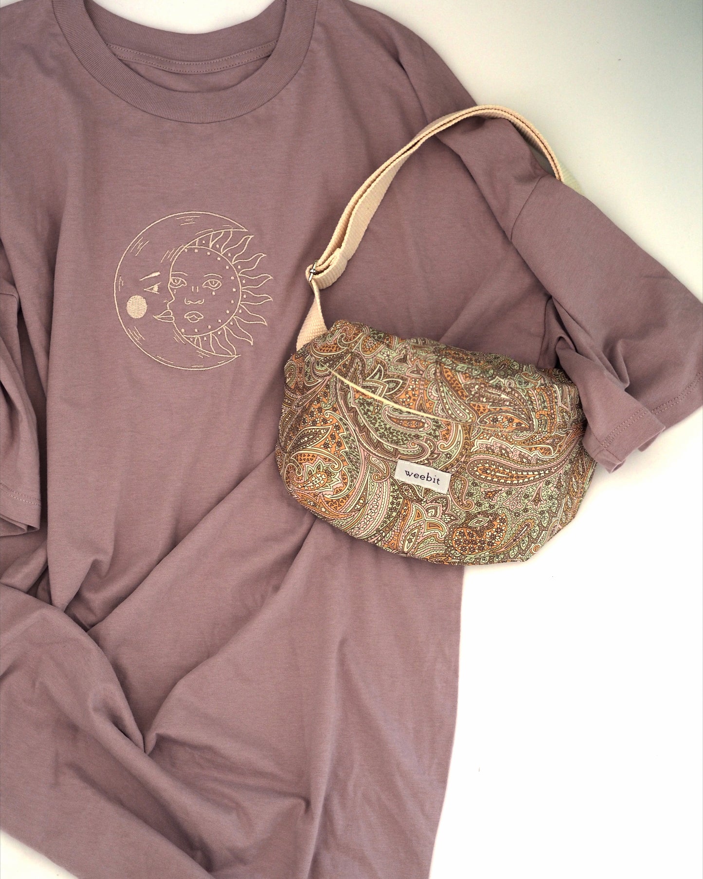 SUN&MOON LILAC | ORGANIC OVERSIZE SHIRT