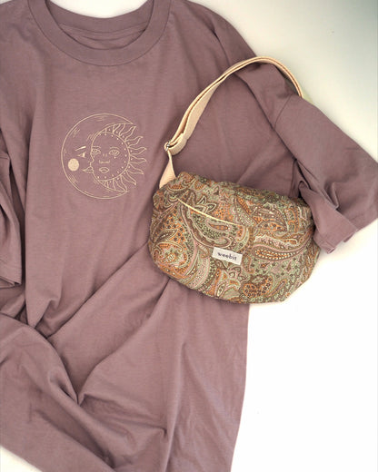 SUN&MOON LILAC | ORGANIC OVERSIZE SHIRT