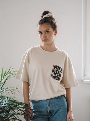 UNISEX OVERSIZE SHIRT | POCKET BUTTERFLY