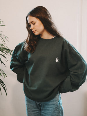 UNISEX OVERSIZE SWEATER | FLOWER FOX